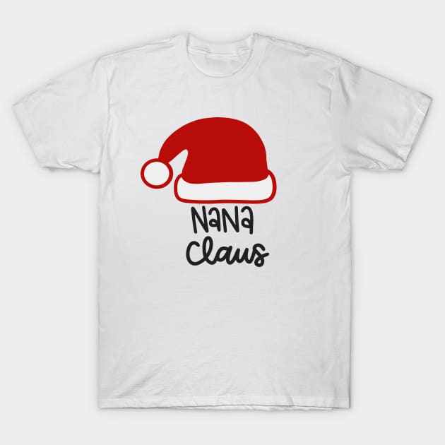 Nana Claus T-Shirt by Heather Roberts Art